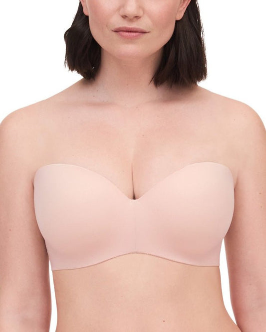 Chantelle Norah Comfort Supportive Wirefree Strapless Bra - Nude