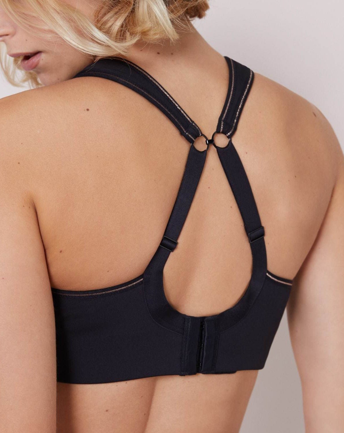 Black racerback